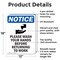 Signmission Safety Culture Sign, 12 in Width, Aluminum, Rectangle OS-2PACK-NS-A-1218-V-17648 - alternate 6